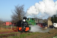 Melior on holiday at Preston Services near Canterbury in  January 2010