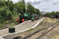 Melior at Kemsley Down on Wednesday 17th July 2019 on a private hire train celebrating Thurrock 100