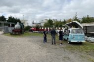 Looking towards Kemsley Down station during Gala Weekend 2021