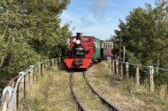 Leader on Milton Regis Viaduct in October 2021